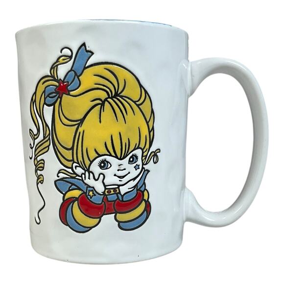 Rainbow Brite Mug 17 oz Vintage Style Retro Nostalgia Ceramic Cup Hallmark Tea - Picture 1 of 8
